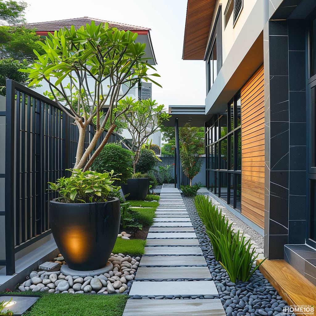 Thiết kế sân vườn hiện đại